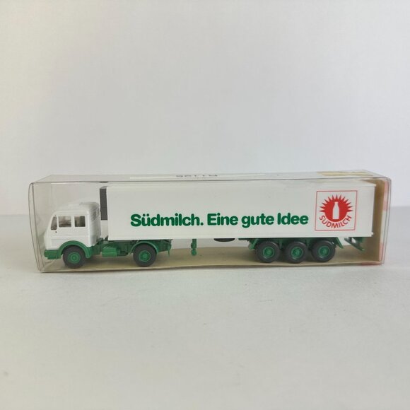 Vintage Wiking MB 1626 Kühl-Sattelzug SüdMilch Model Truck In Box - Picture 1 of 2